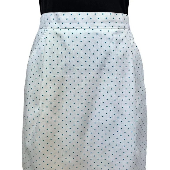 Haberdashery Collection by Personal Polka Dot Vintage Straight Skirt Women 26 - Picture 3 of 14
